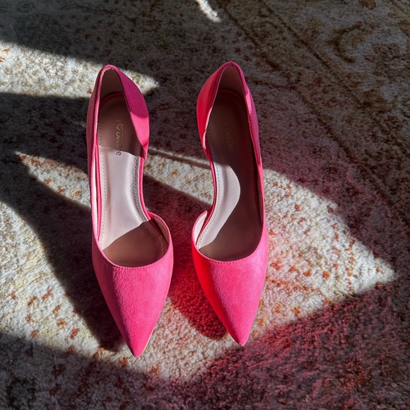 Hot pink heels size US9 - Picture 5 of 6